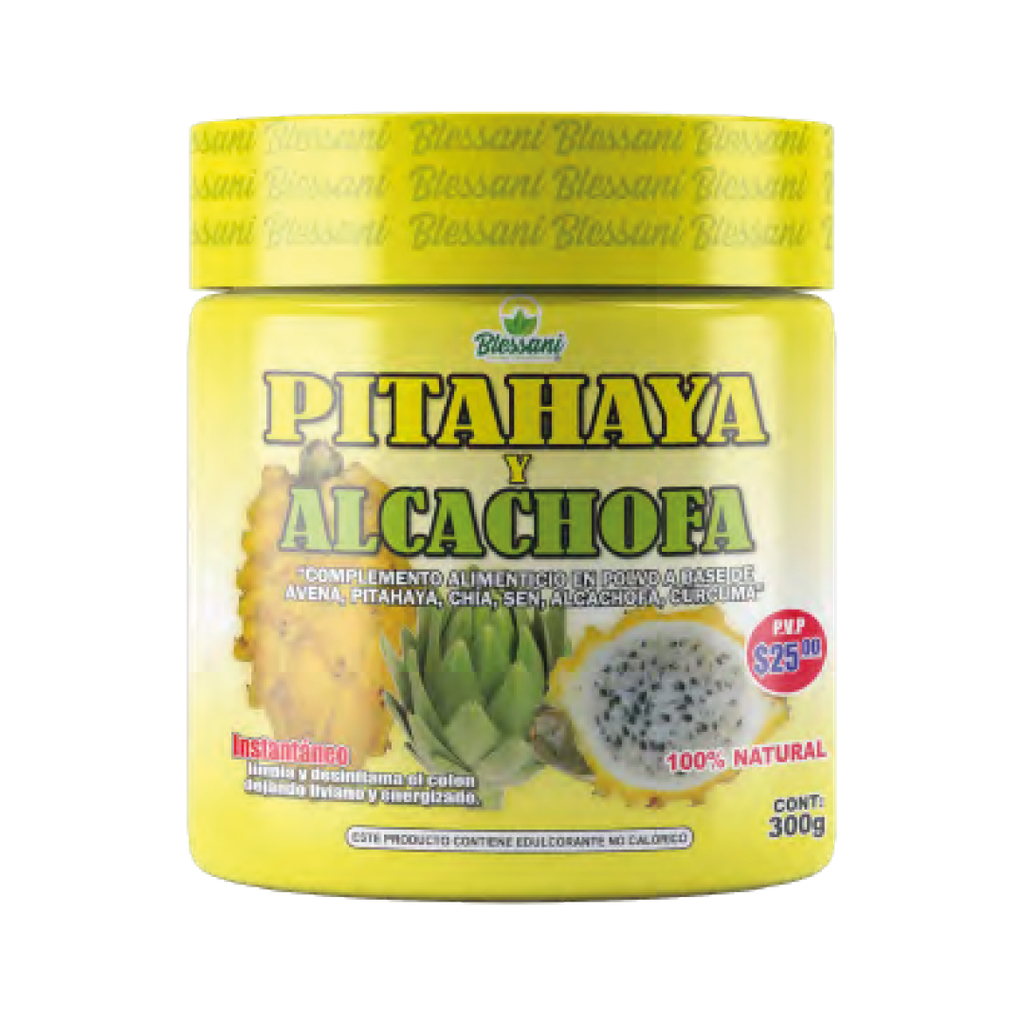 PITAHAYA Y ALCACHOFA FIBRA 300G BLESSANI