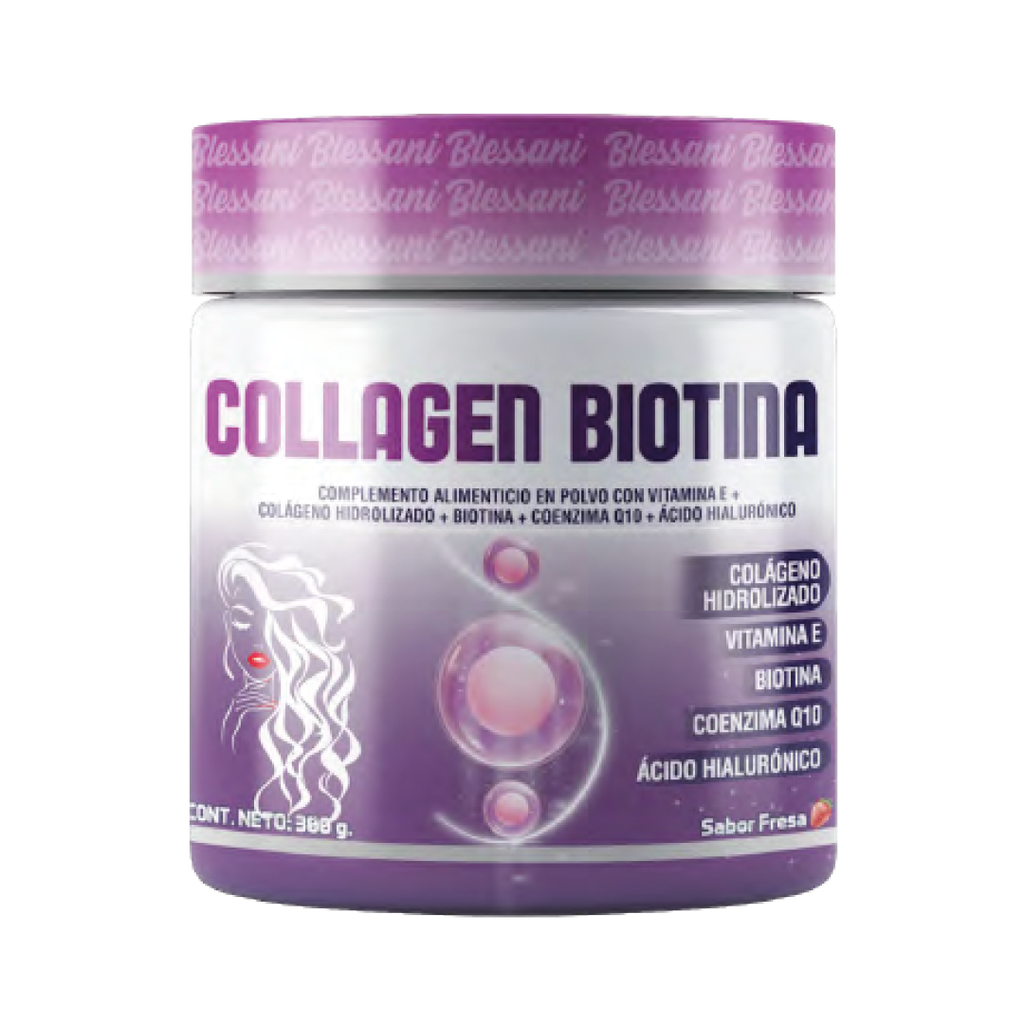 BIOTINA COLLAGEN POLVO 300G BLESSANI