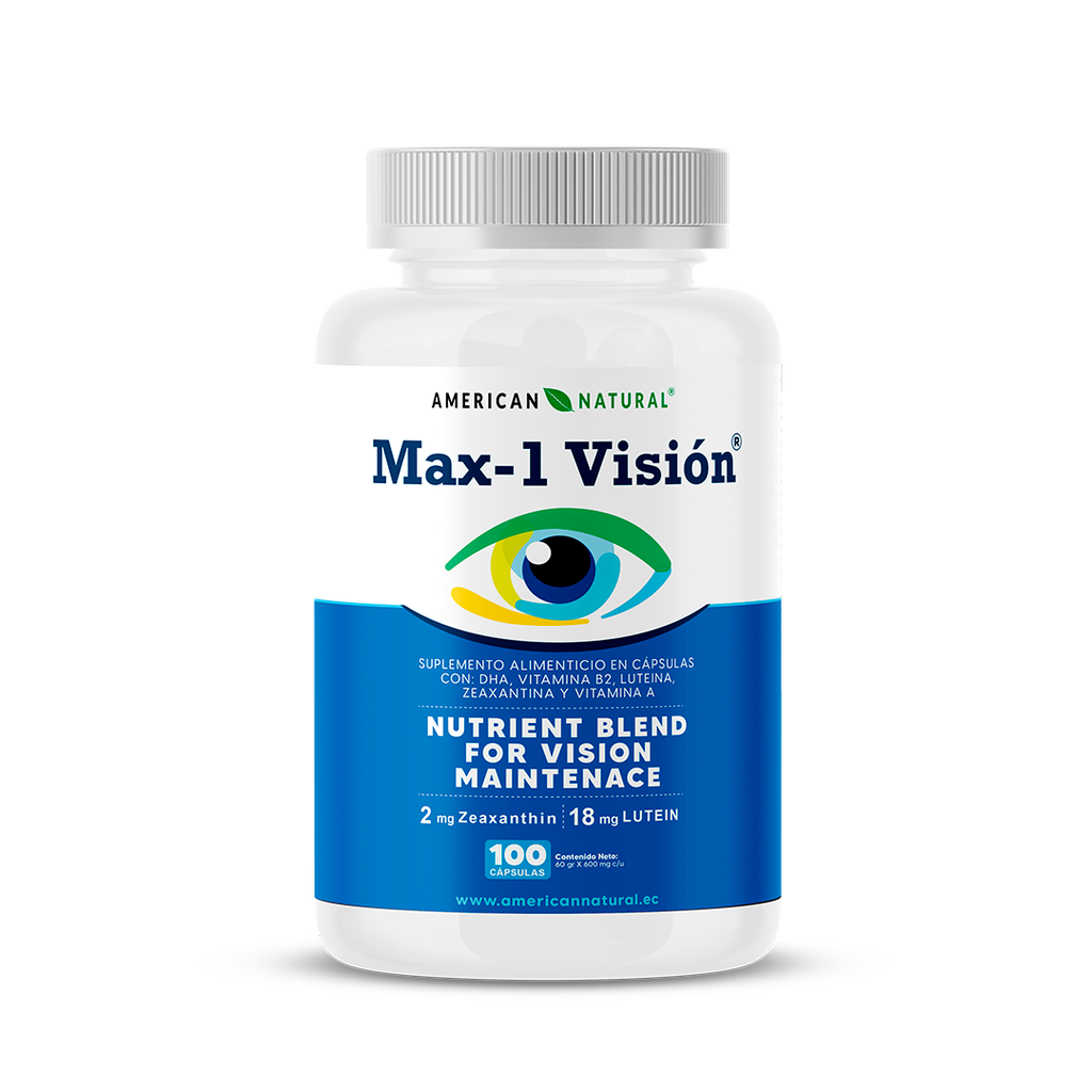 MAX-I VISIÓN CAPSULAS X100 AMERICAN NATURAL