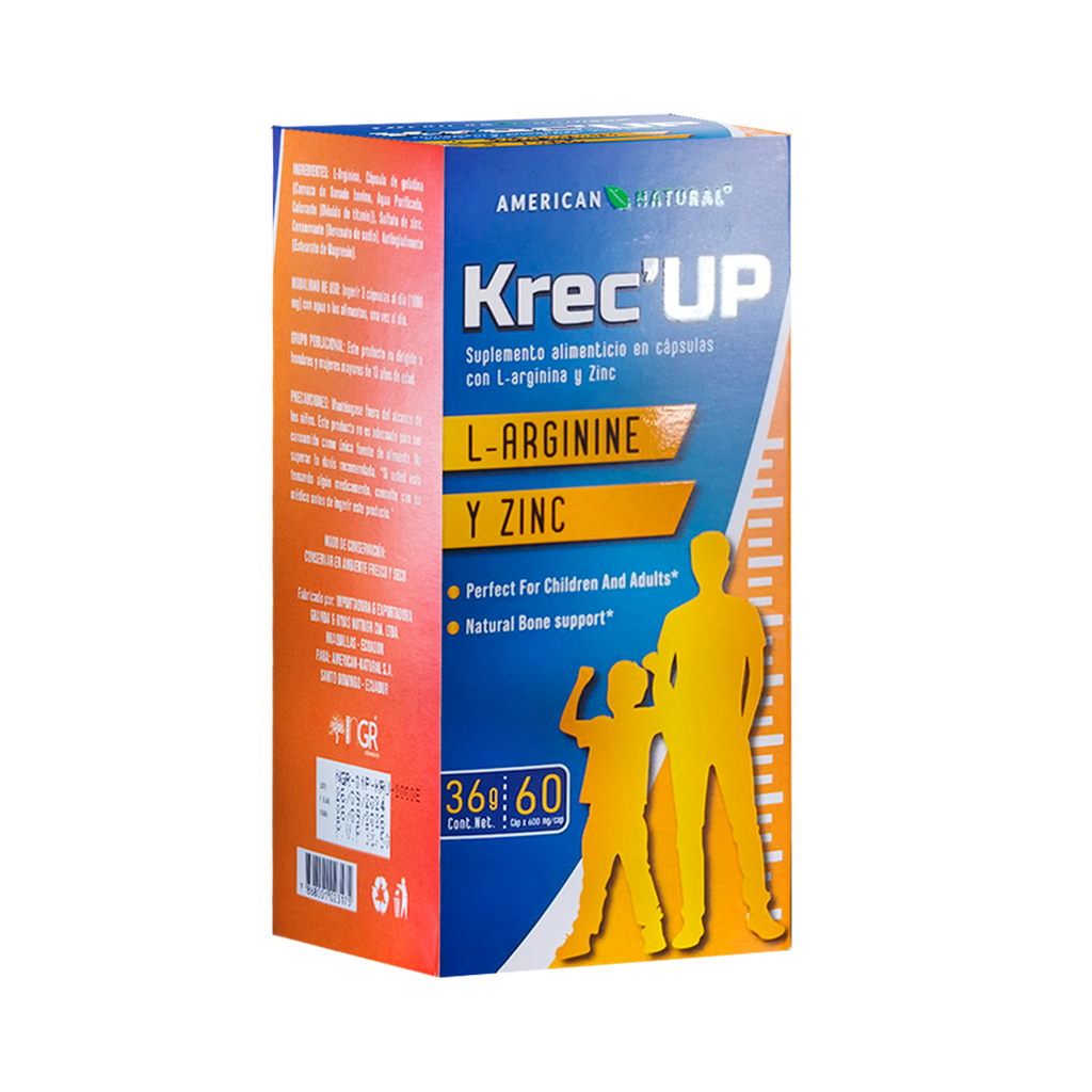 KREC UP CAPSULAS X60 AMERICAN NATURAL