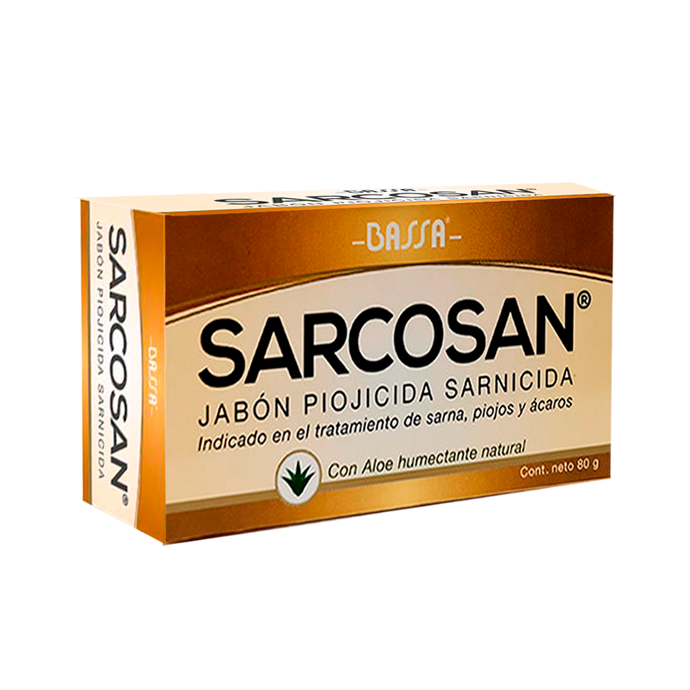 SARCOSAN JABON 80GR BASSA