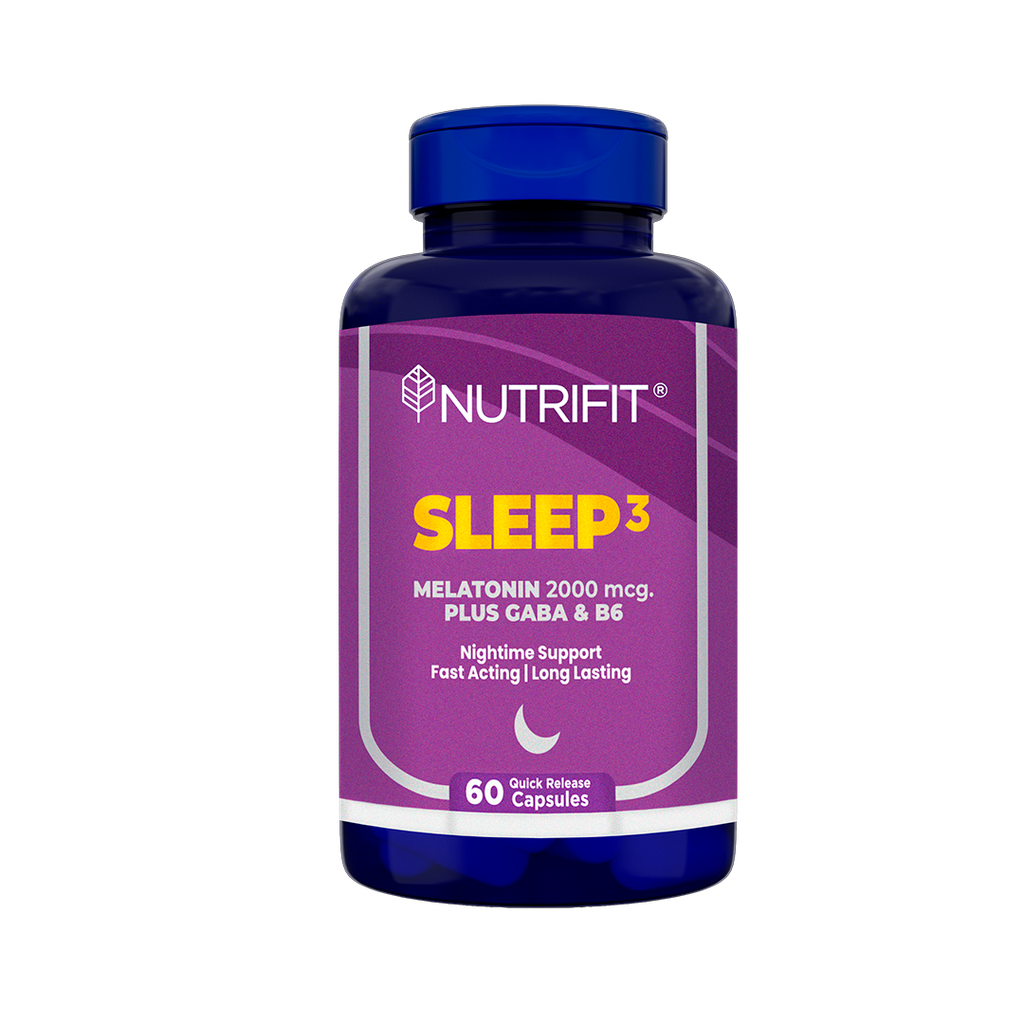 SLEEP3 MELATONIN 200MCG CAPSULAS X60 NUTRIFIT