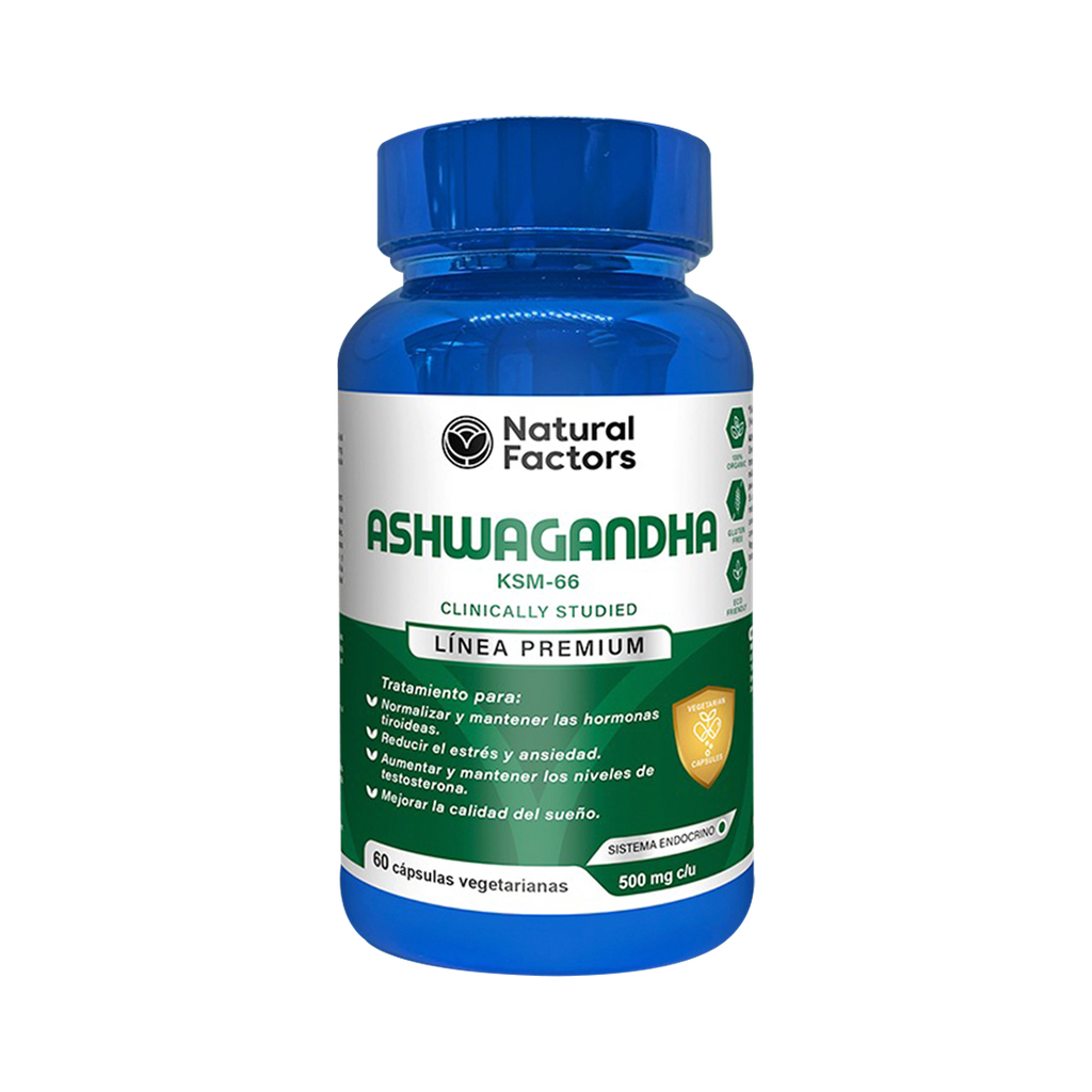ASHWAGANDHA CAPSULAS X60 NATURAL FACTORS