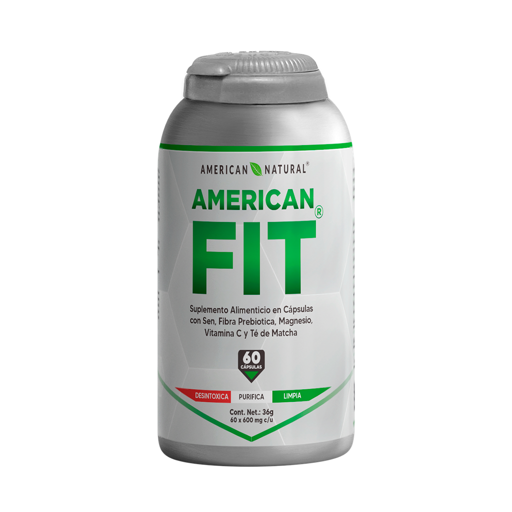 AMERICAN FIT CAPSULAS X60 AMERICAN NATURAL