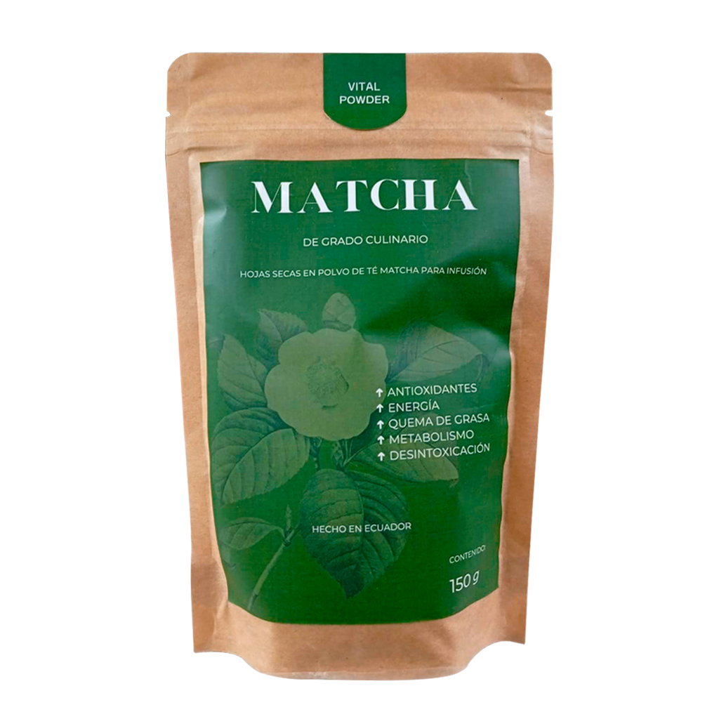 MATCHA POLVO 150G VITAL POWDER