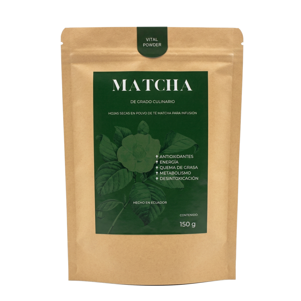 MATCHA POLVO 150G VITAL POWDER