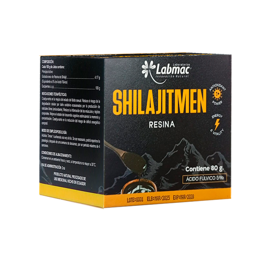 SHILAJITMEN RESINA 80G LABMAC