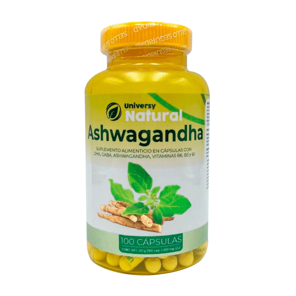 ASHWAGANDHA CAPSULAS X100 UNIVERSY NATURAL