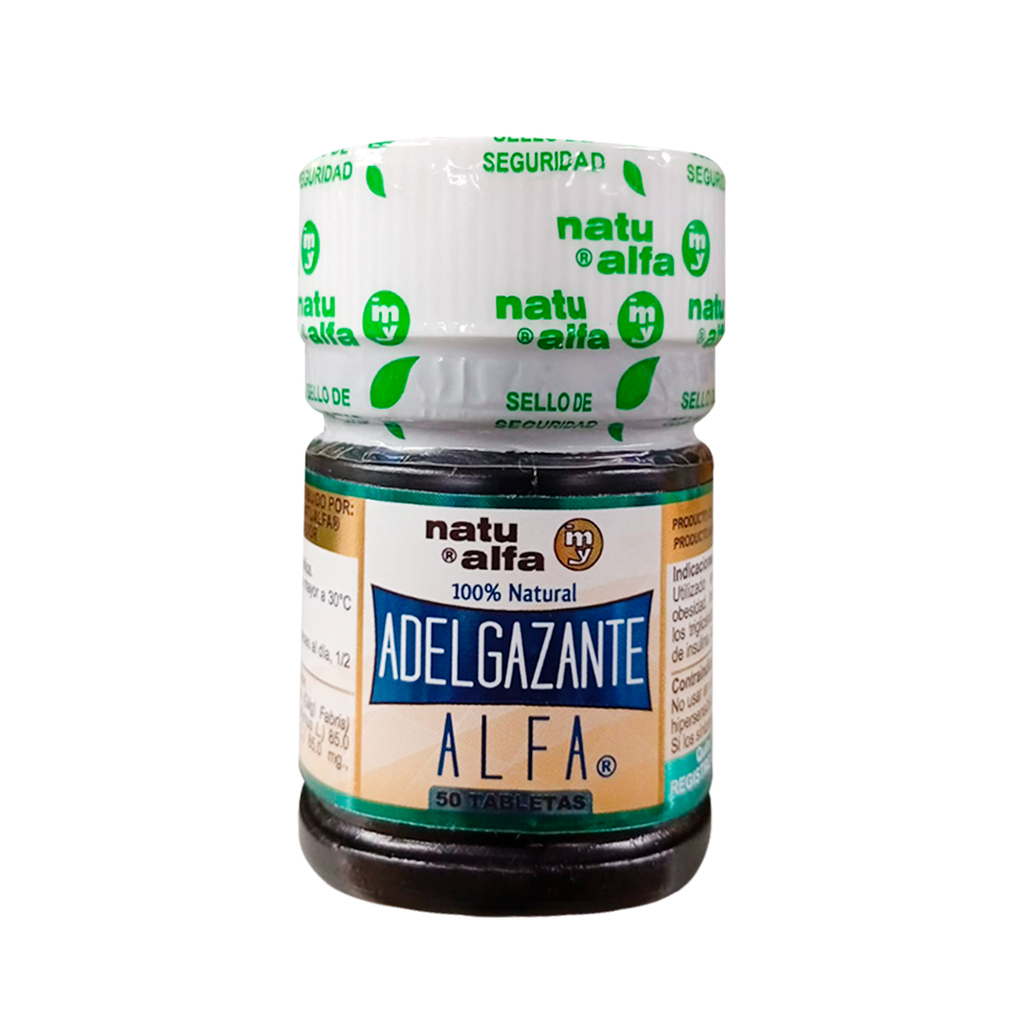 ADELGAZANTE ALFA TABLETAS X50 NATU ALFA