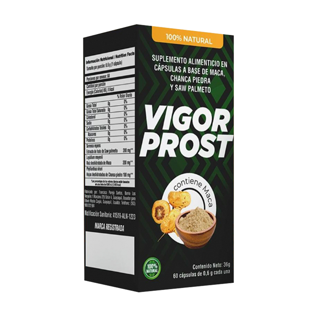 VIGOR PROST CAPSULAS  GREEN PLANET