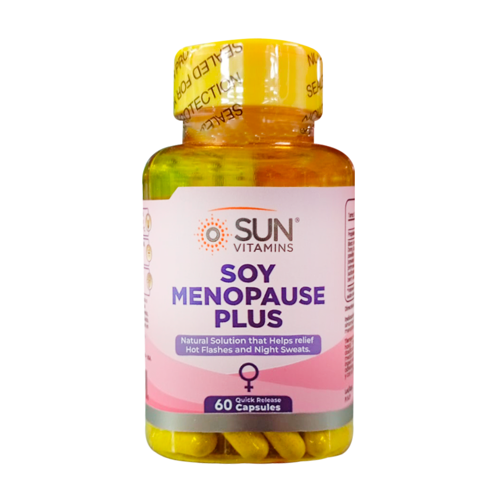 SOY MENOPAUSE PLUS CAPSULES X60 SUN VITAMINS