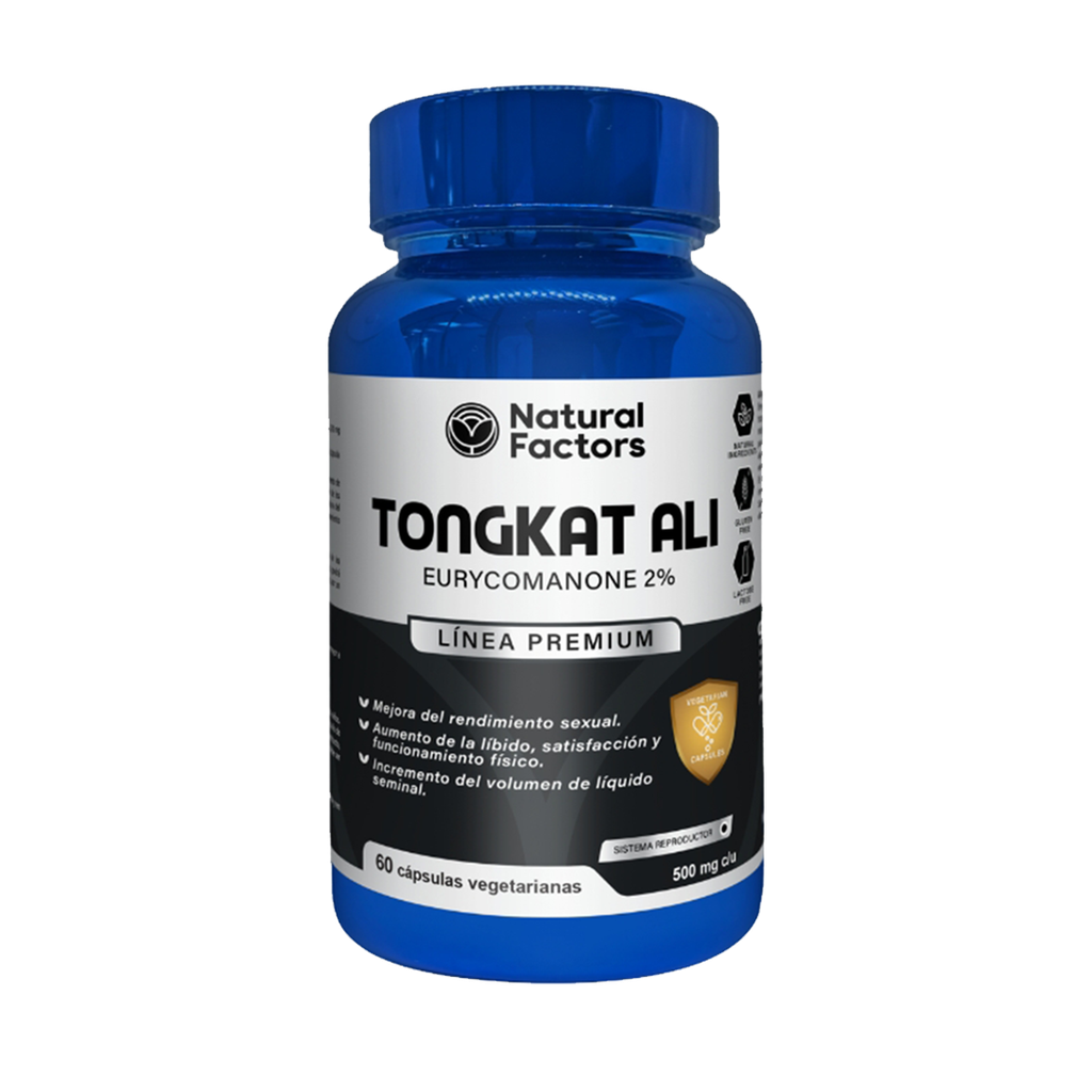 TONGKAT ALI EURYCOMANONE 2% CAPSULAS X60 NATURAL FACTORS