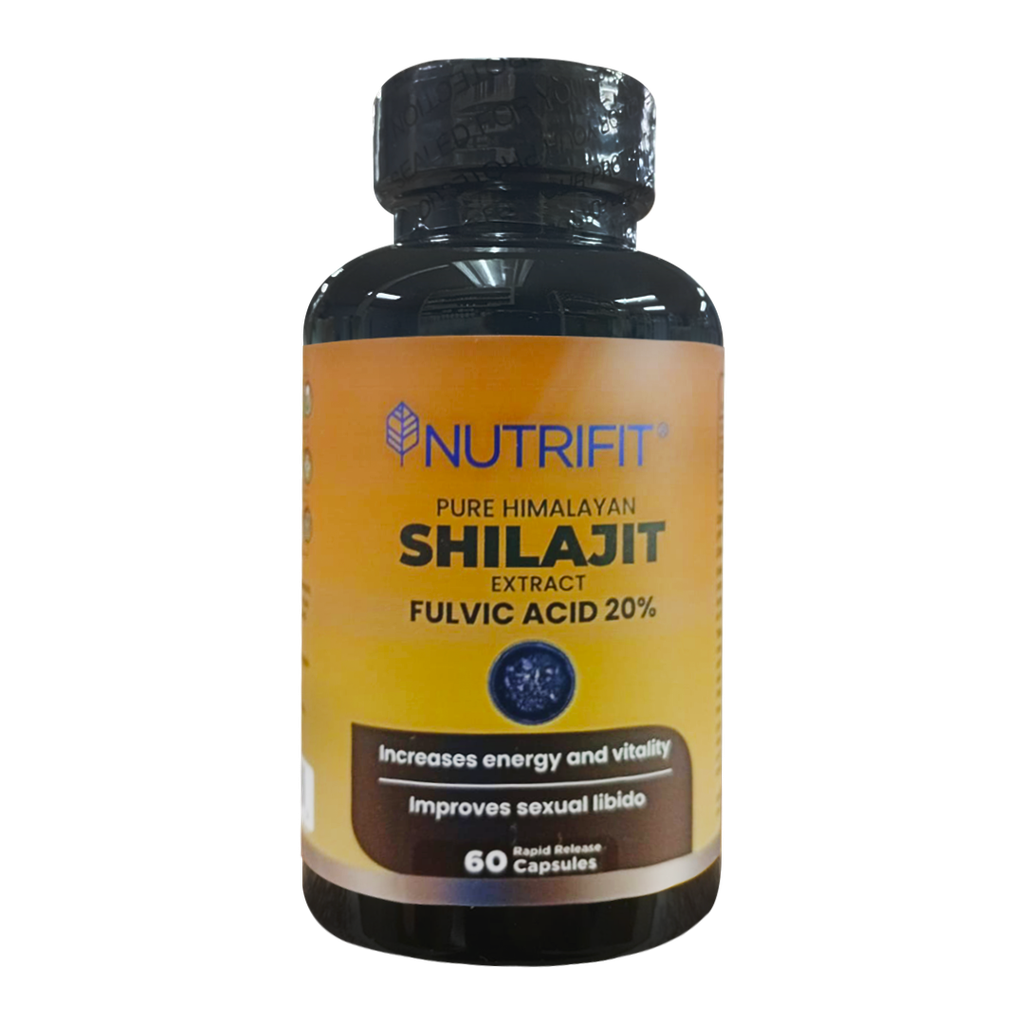 SHILAJIT EXTRACT FULVIC ACID 20% CAPSULAS X60 NUTRIFIT