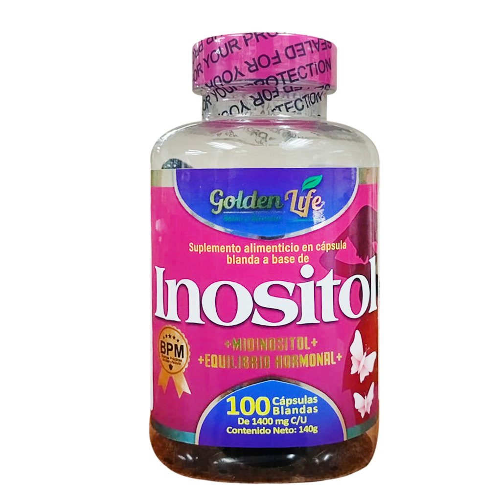 INOSITOL CAPSULAS BLANDAS X100 GOLDEN LIFE