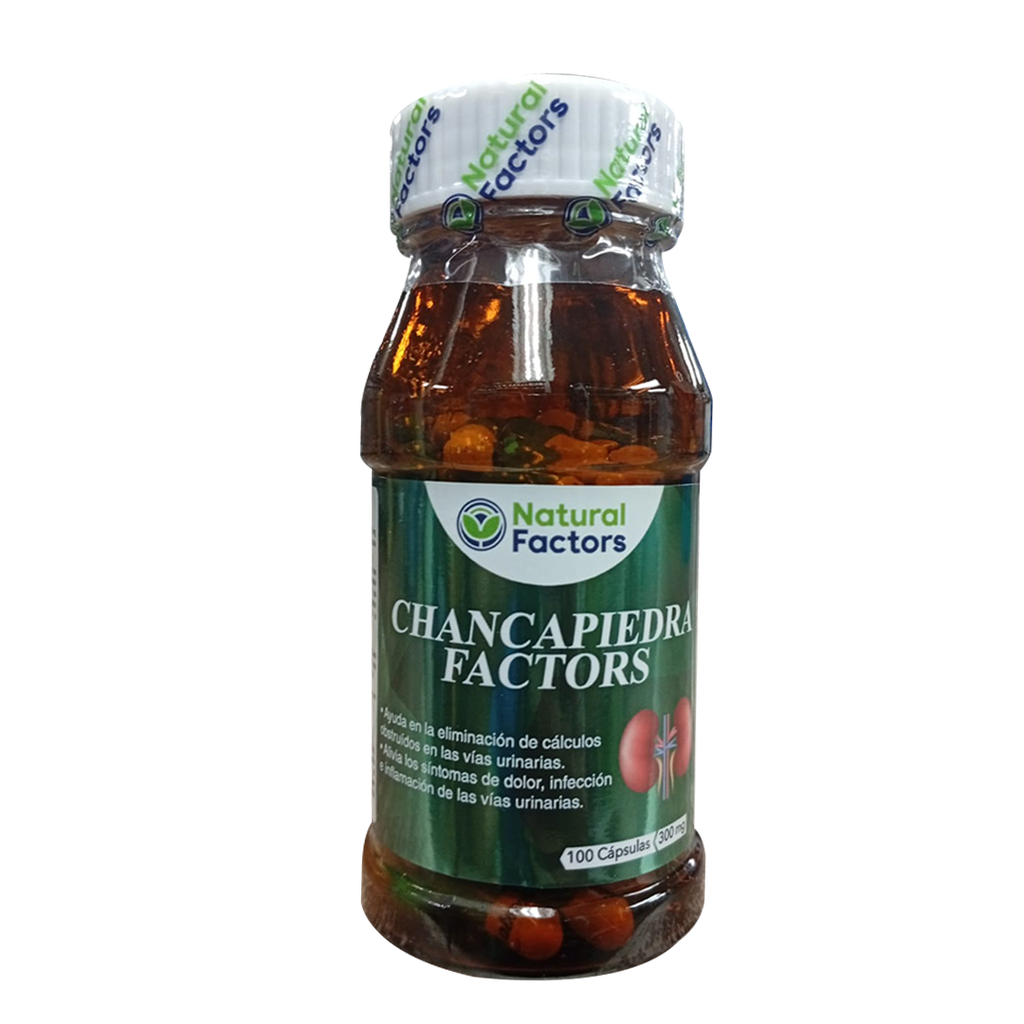 CHANCAPIEDRA 300MG CAPSULAS X100 NATURAL FACTORS