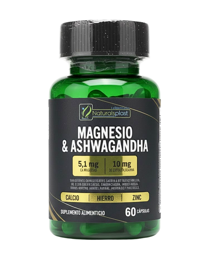 MAGNESIO & ASHWAGANDHA CAPSULAS X60 NATURALSPLAST