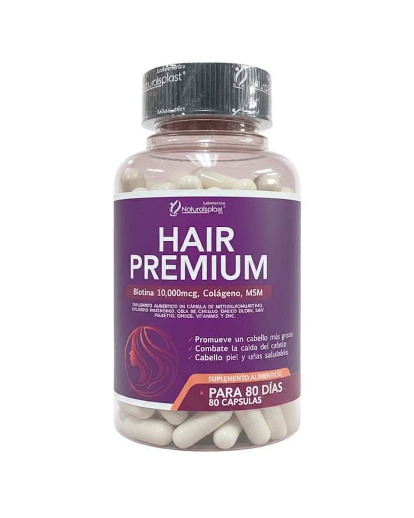 HAIR PREMIUM CAPSULAS X80 NATURALSPLAST