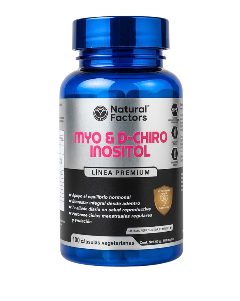 MYO & D-CHIRO INOSITOL CAPSULAS X100 NATURAL FACTORS