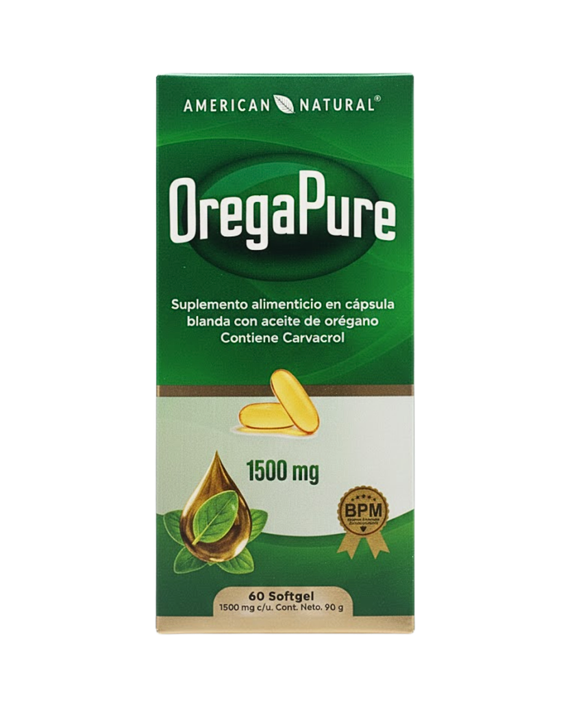 OREGAPURE 1500MG SOFTGELS X60 AMERICAN NATURAL