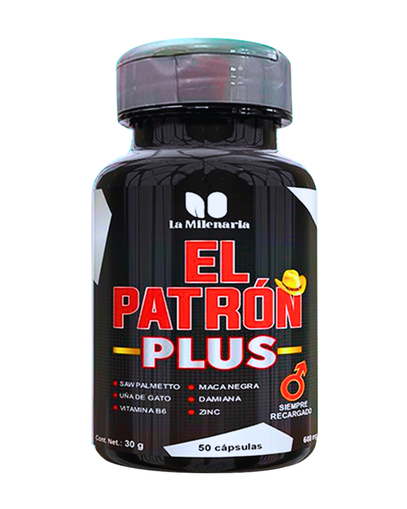 EL PATRON PLUS 500MG CAPSULAS X50 LA MILENARIA