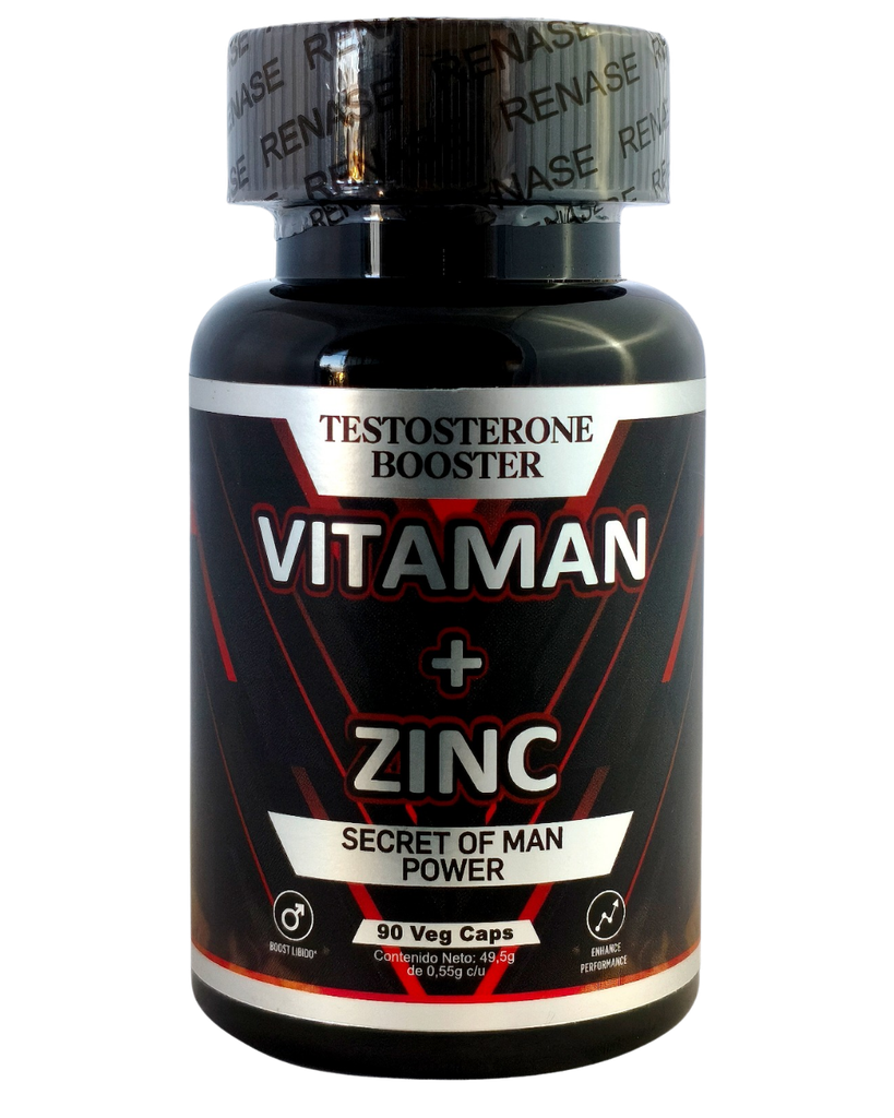 VITAMAN + ZINC CAPSULAS X90 RENASE