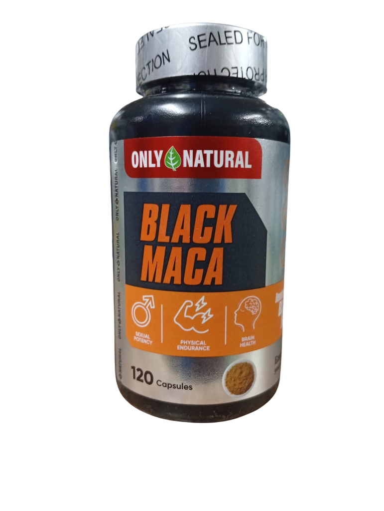 BLACK MACA CAPSULAS X120 ONLY NATURAL