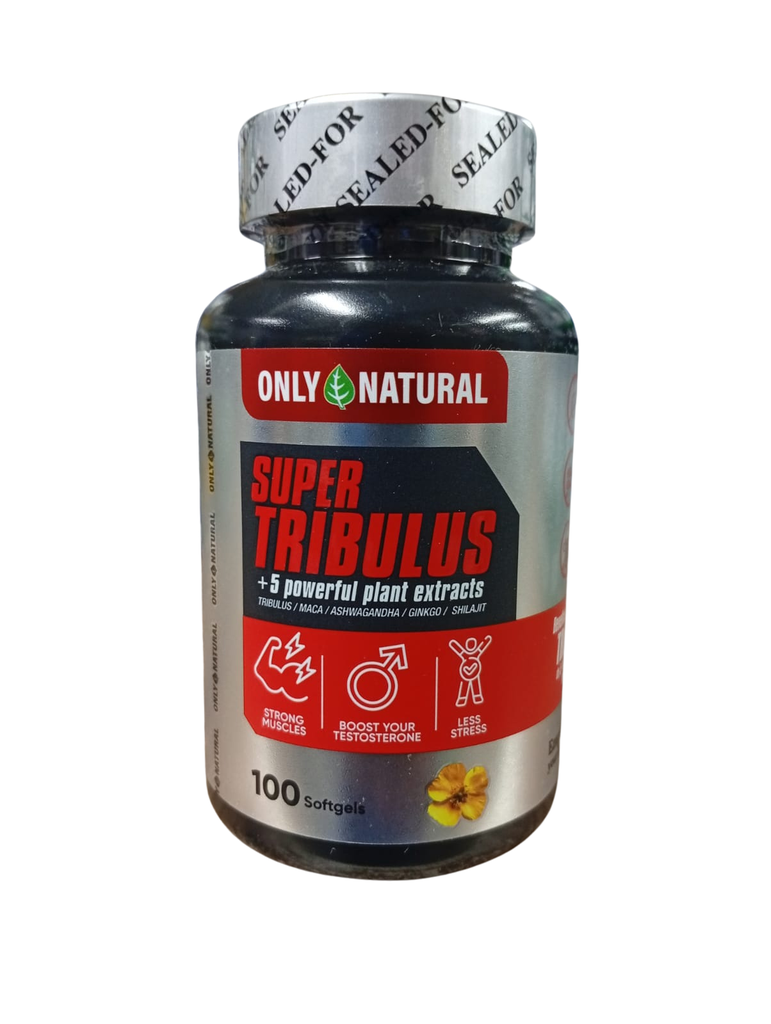 SUPER TRIBULUS SOFTGELS X100 ONLY NATURAL
