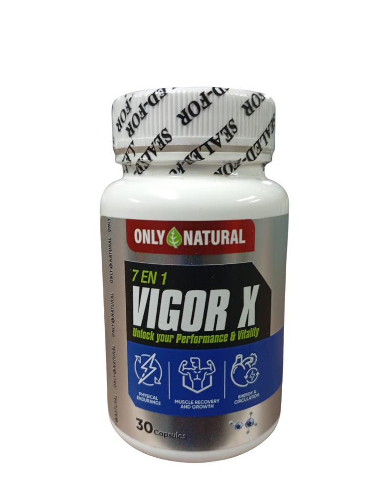VIGOR X 7 EN 1 CAPSULAS X30 ONLY NATURAL