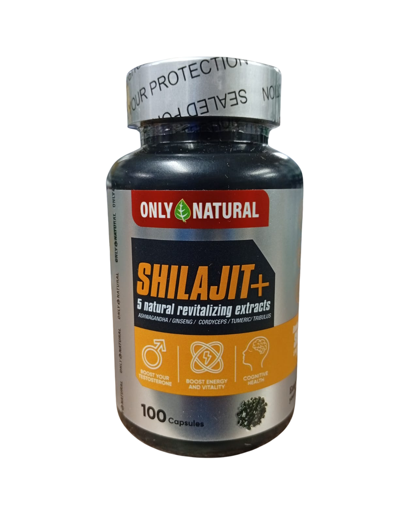 SHILAJIT + ASHWAGANDHA CAPSULAS X100 ONLY NATURAL