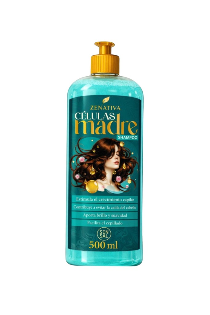 CÉLULAS MADRE SHAMPOO 500ML ZENATIVA