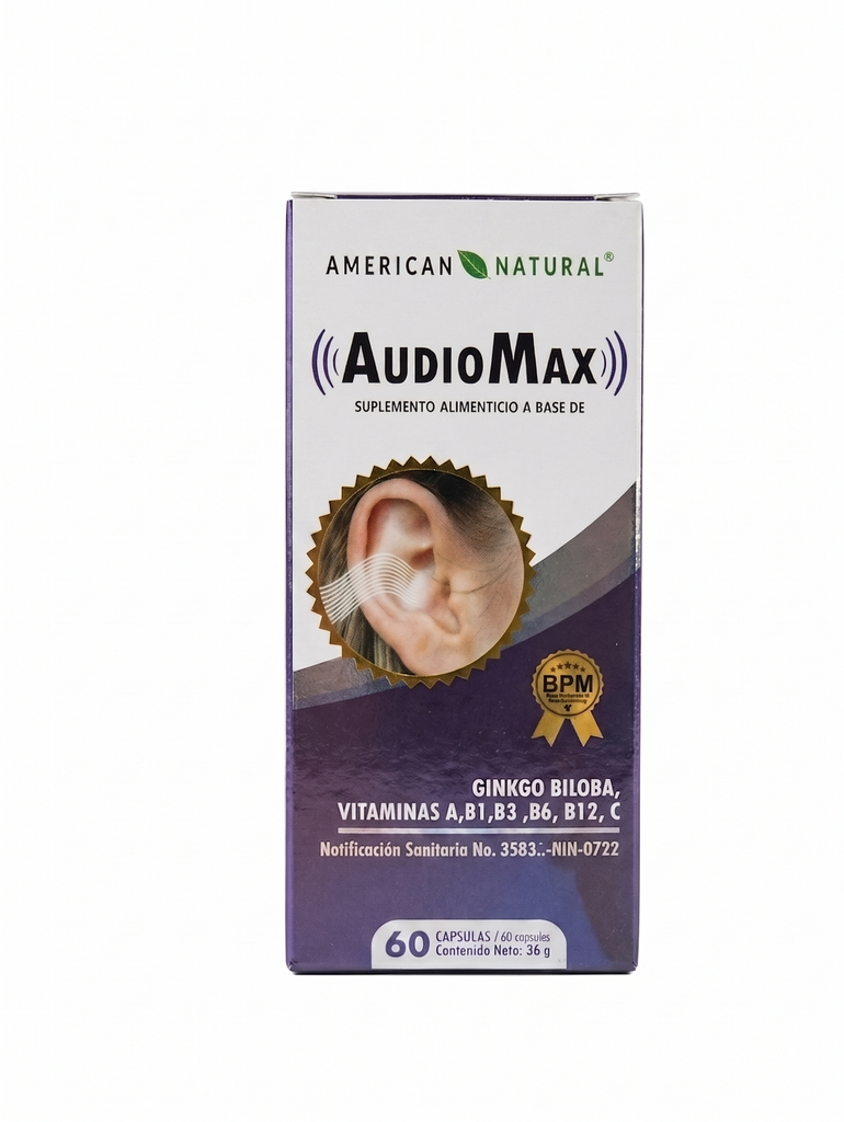 AUDIOMAX CAPSULAS X60 AMERICAN NATURAL