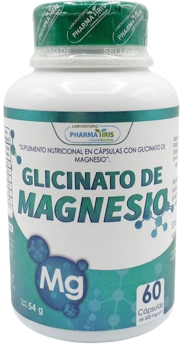 GLICINATO DE MAGNESIO CAPSULAS X60 PHARMA IRIS