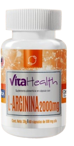 L-ARGININA CÁPSULAS X60 VITAHEALTH