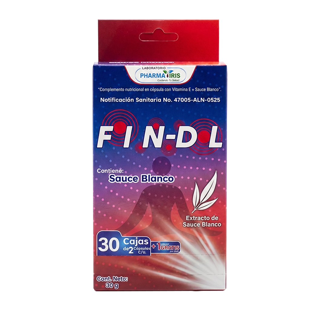 FIN-DL CAJA X30 CAPSULAS X2+1  PHARMA IRIS