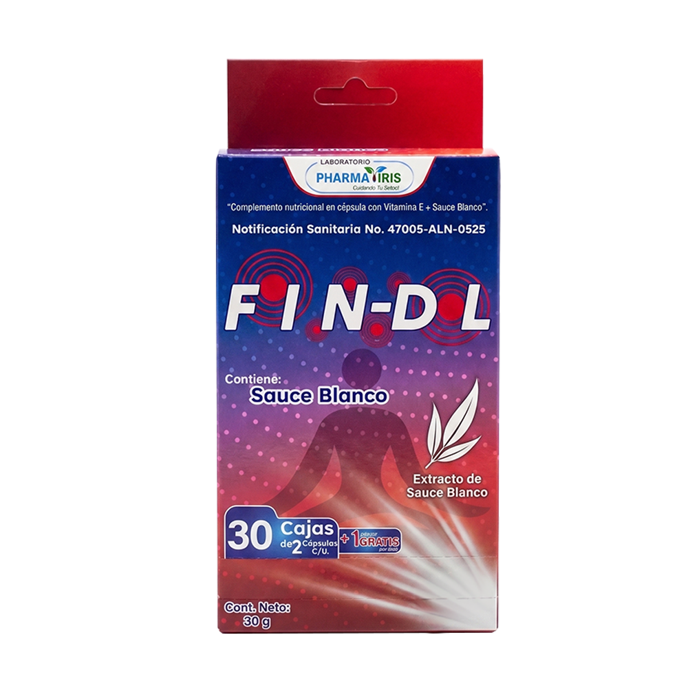 FIN-DL CAJA X30 CAPSULAS X2+1  PHARMA IRIS