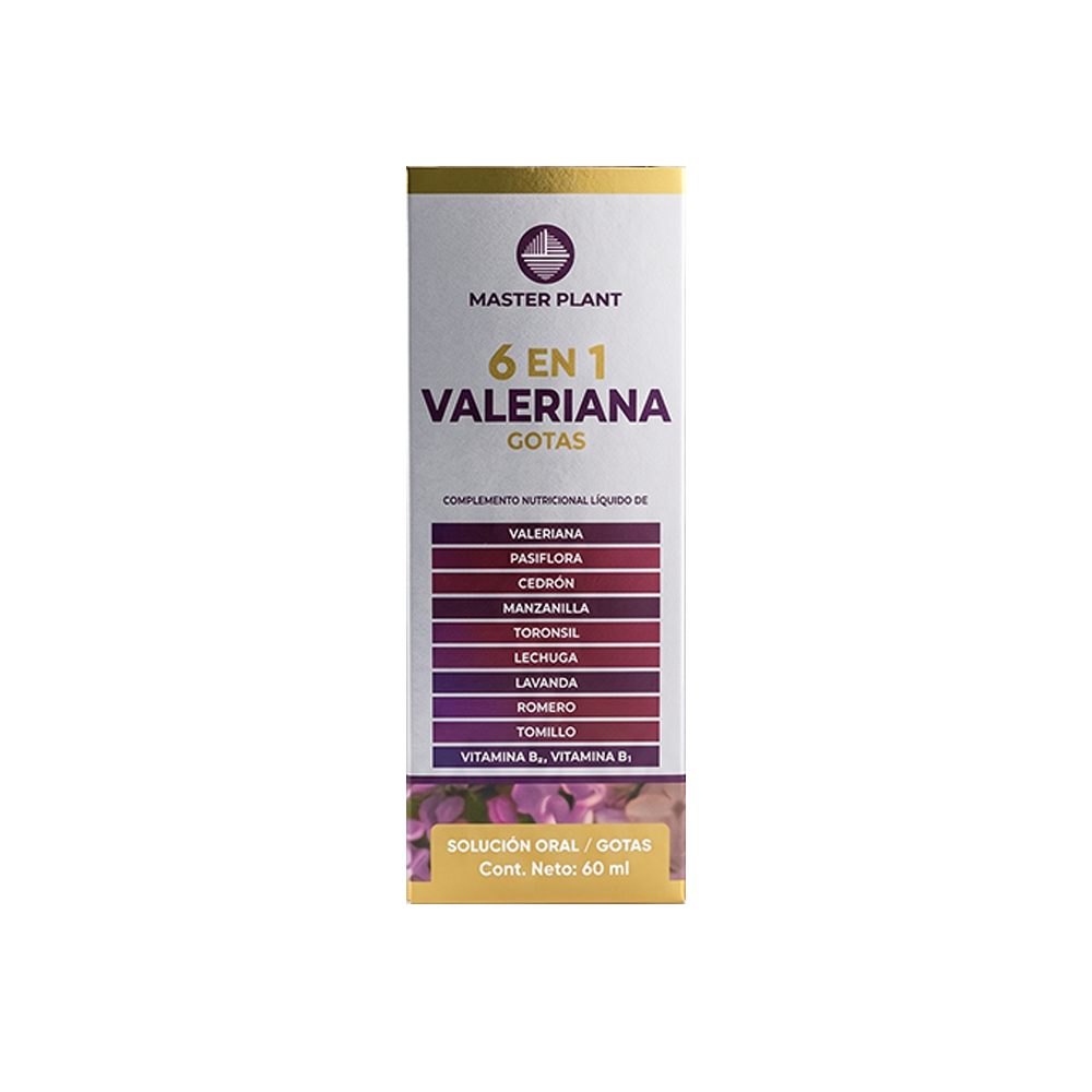 6 EN 1 VALERIANA GOTAS 60ML MASTER PLANT