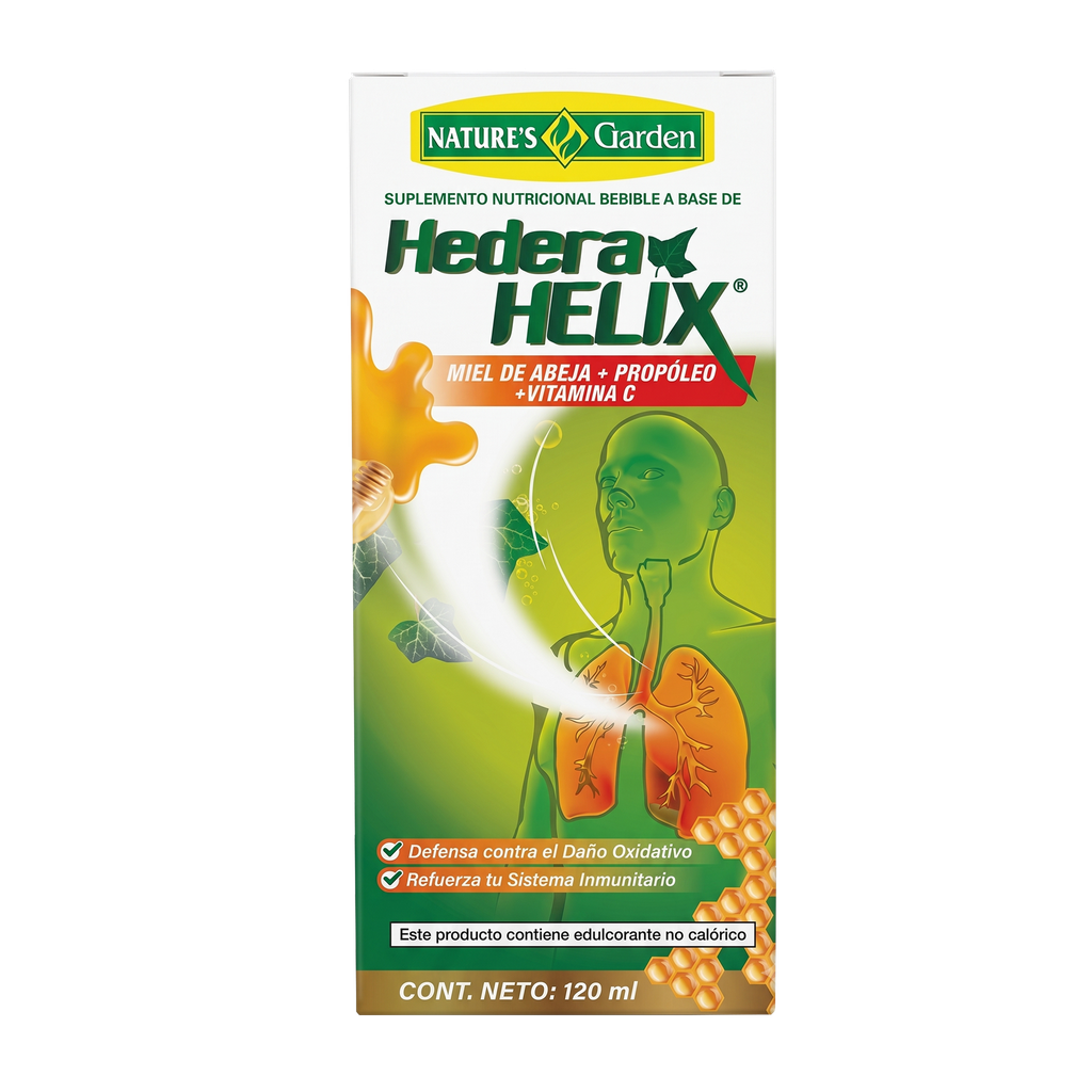 HEDERA HELIX JARABE 120ML NATURES GARDEN
