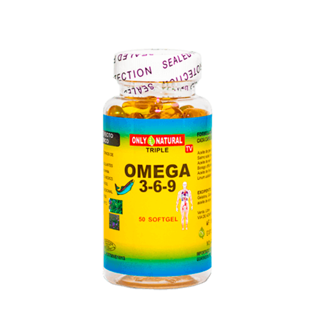 OMEGA 3-6-9 SOFTGEL X50 ONLY NATURAL