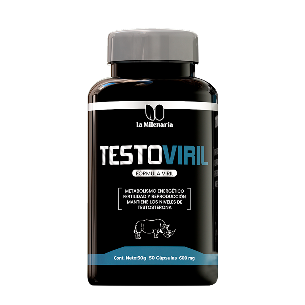 TESTO VIRIL 600MG CAPSULAS X50 LA MILENARIA