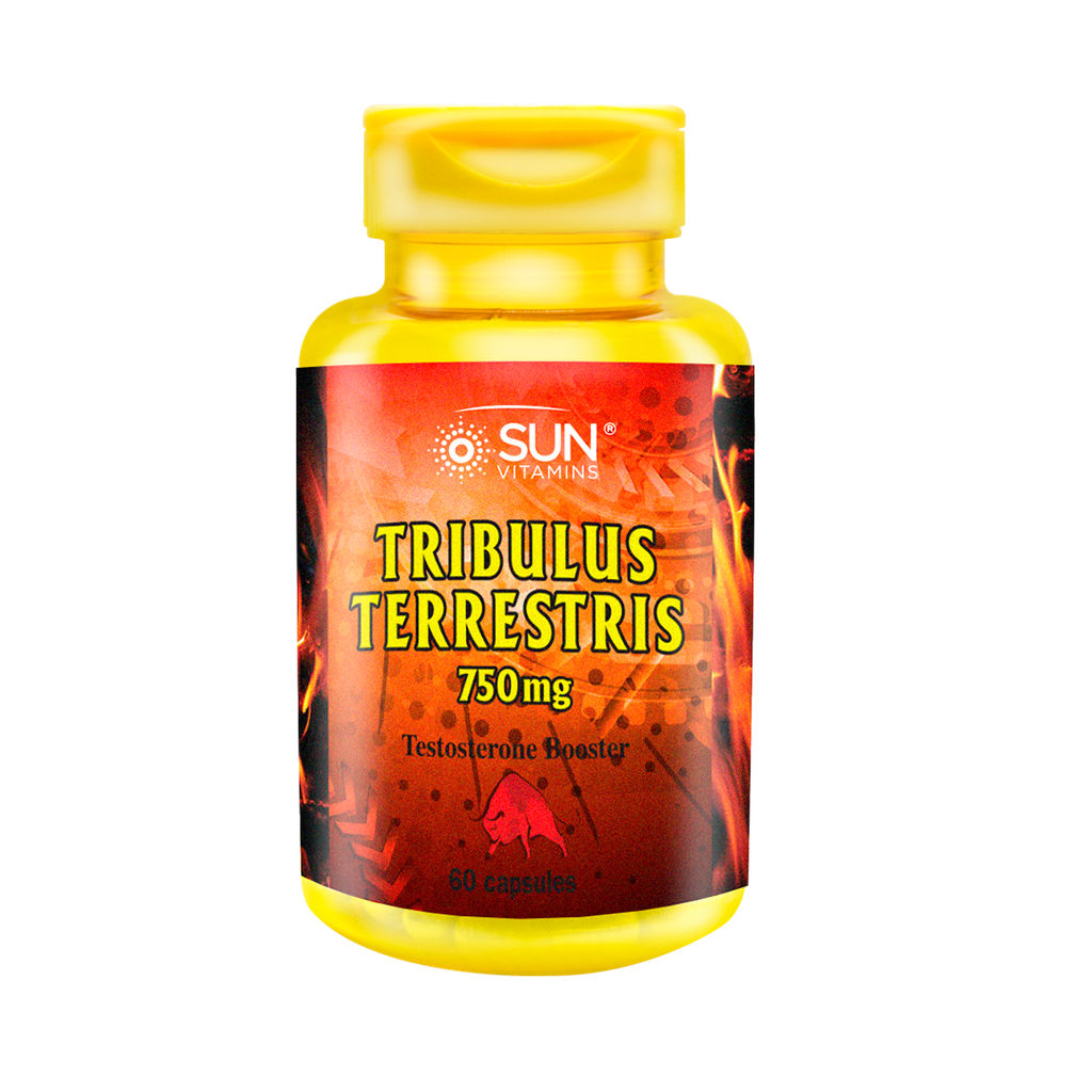 TRIBULUS TERRESTRIS 750MG CAPSULAS X60 SUN VITAMINS