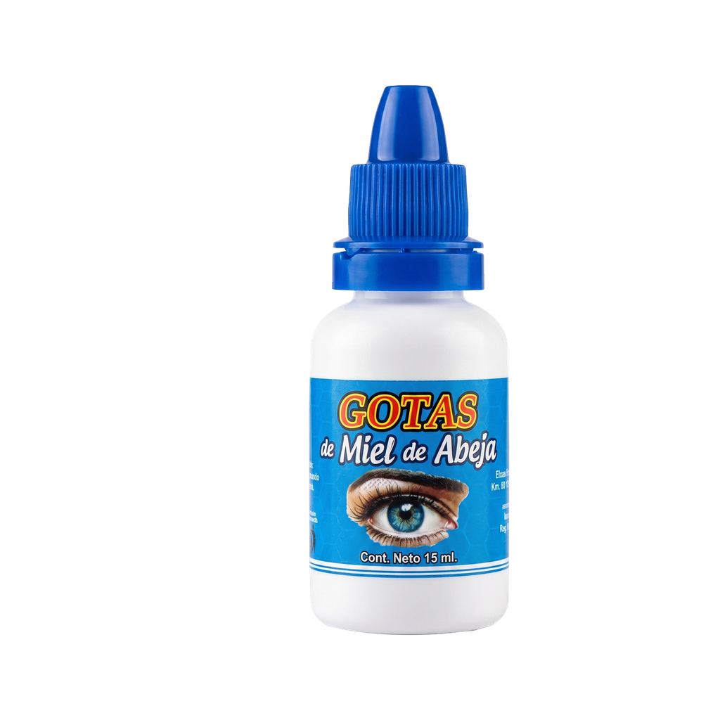 COLIRIO DE MIEL DE ABEJA GOTERO 15ML LA COLMENA
