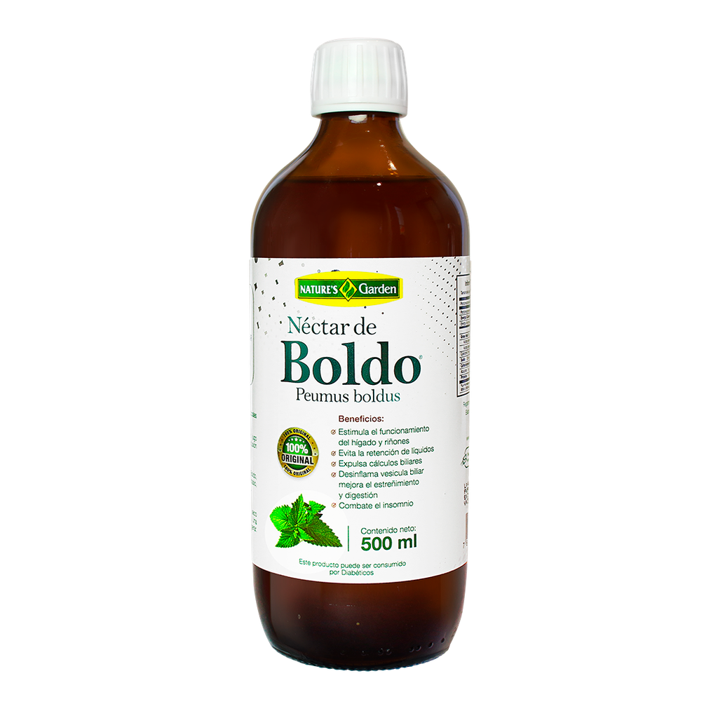 NECTAR DE BOLDO FRASCO 500 ML NATURES GARDEN