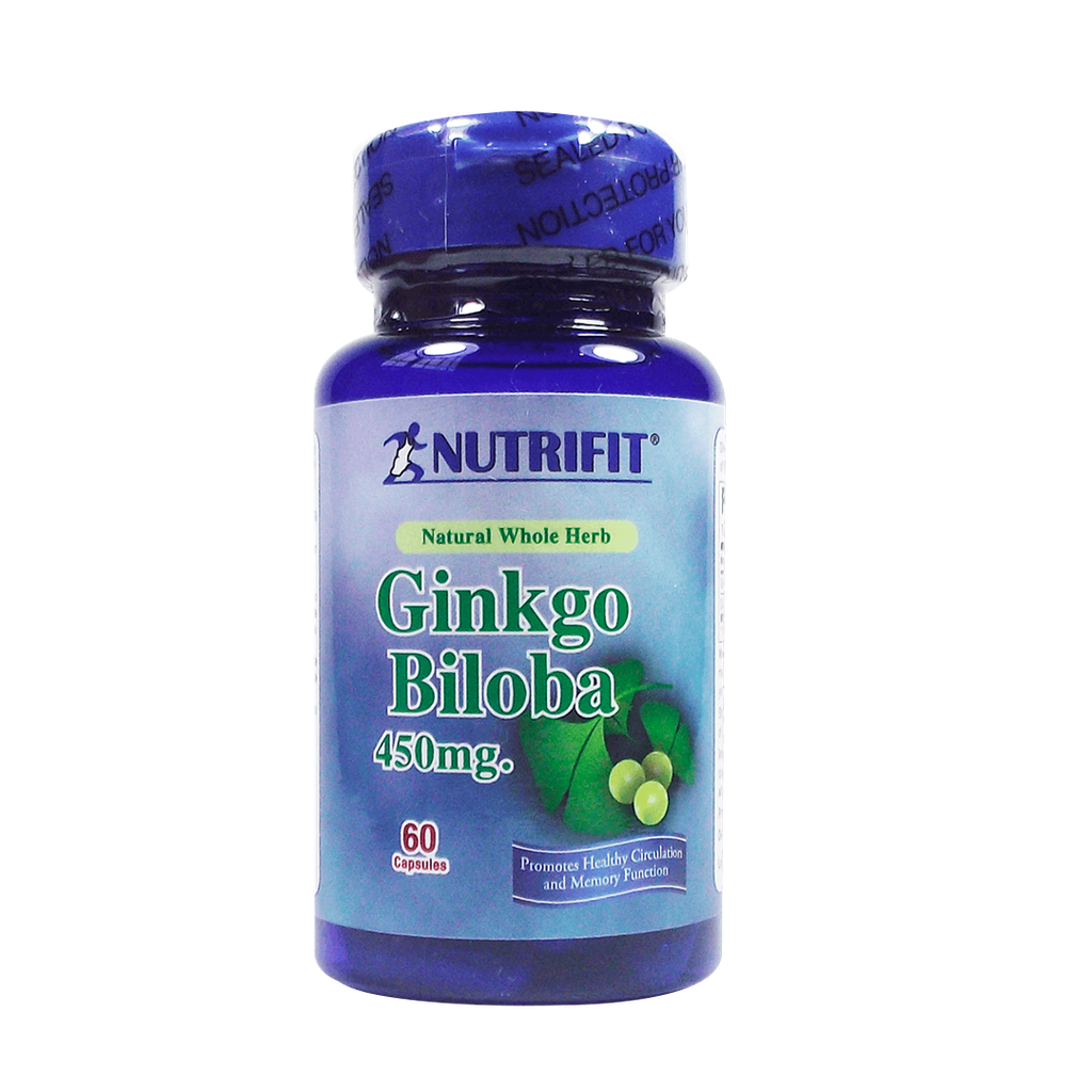 GINKGO BILOBA 450MG CAPSULAS X 60 / NUTRIFIT