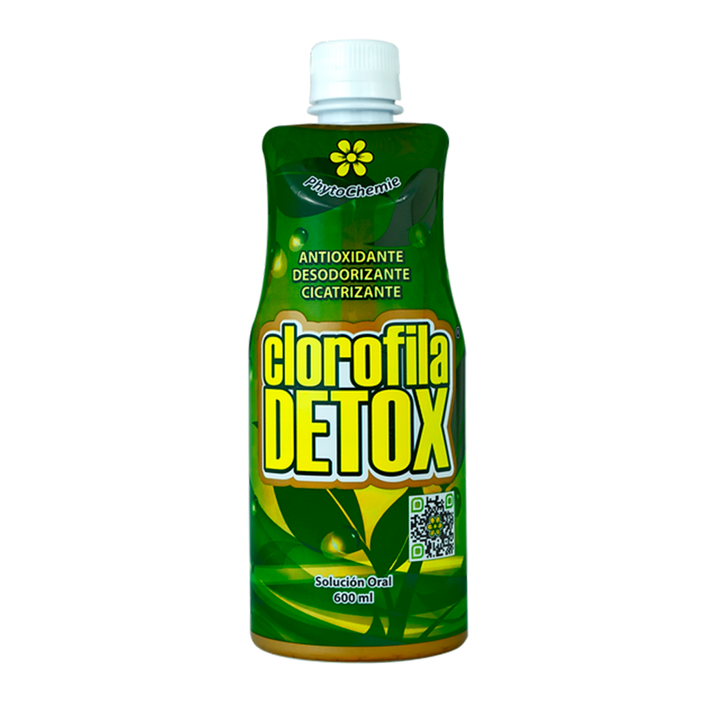 CLOROFILA DETOX SOLUCION ORAL 600ML PHYTO CHEMIE