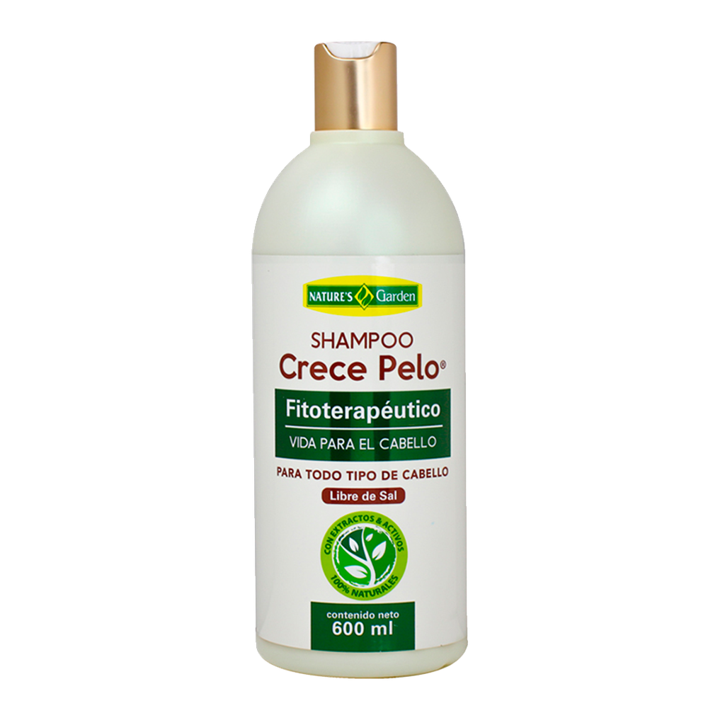 CRECE PELO SHAMPOO DE 600 ML DE GARDEN