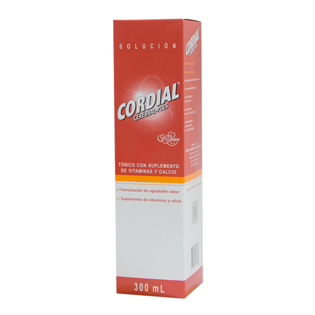 CORDIAL CEREBRAL PLUS JARABE 300 ML REMY