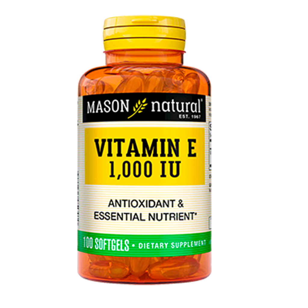 E 1000 IU VITAMINA E CAPSULAS X 100 MASON