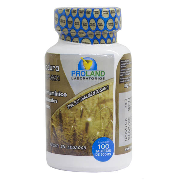 LEVADURA DE CERVEZA TABLETAS X 100 PROLAND