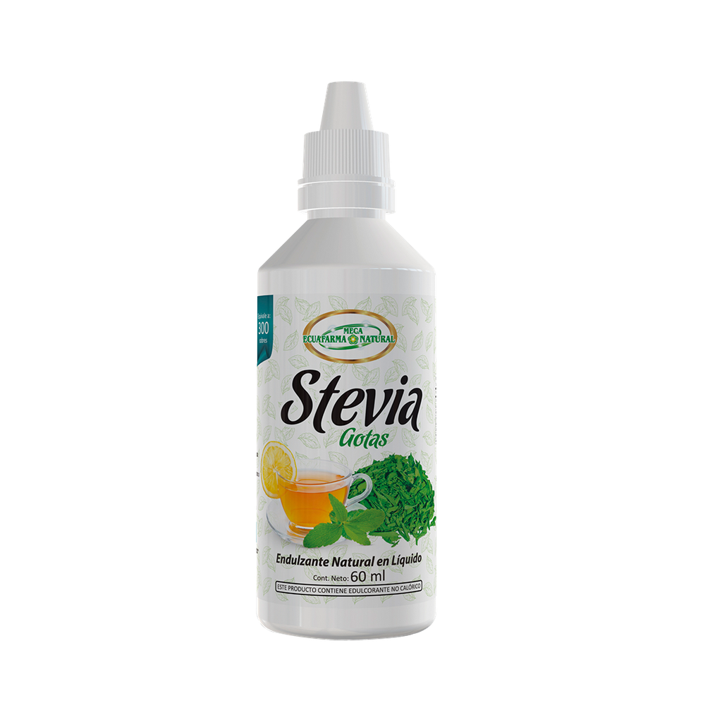 STEVIA SWEET GOTAS 60ML MEGA ECUAFARMA