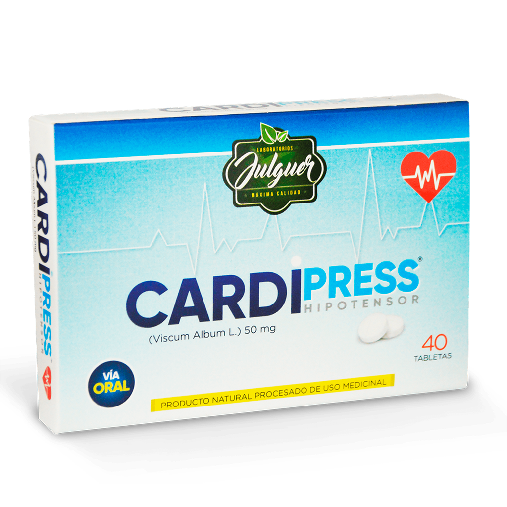 CARDIPRESS TABLETAS X40 JULGUER